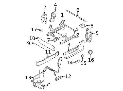 Tracks & Components for 2007 Nissan Murano #0