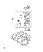 68314996AA - : Fuel Pump Module for Fiat: 124 Spider Image