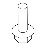 9390345480 - Body: Bumper Cover Screw for Honda: Civic, Fit, HR-V, Insight Image