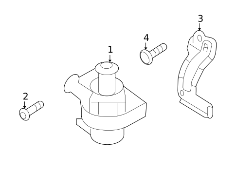 Water Pump for 2009 Volkswagen GTI #1