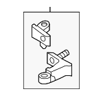 4K8831401C - Body: Hinge Assembly for Audi Image