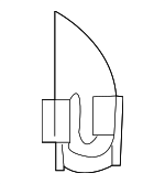 4N0837109A - Body: Adjuster for Audi Image