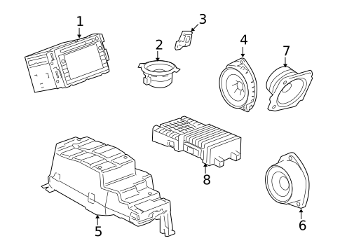 Navigation System for 2011 GMC Yukon #0