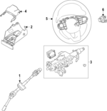4502442040C0 - Steering: Lower Shroud for Subaru: Solterra Image