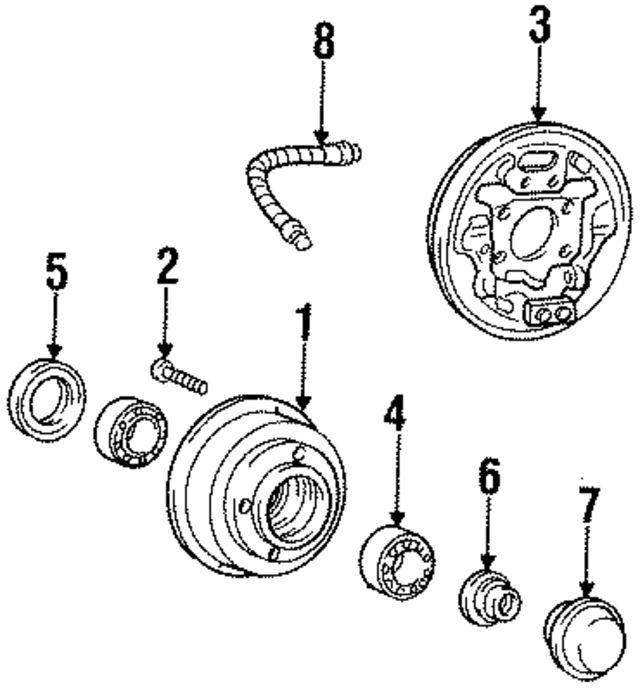 5271328000 - : Wheel Bearing Grease Seal for Hyundai Image