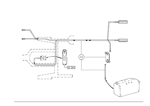Wiring Harness for Heated Windshield for 2005 Mercedes-Benz S55 AMG #0