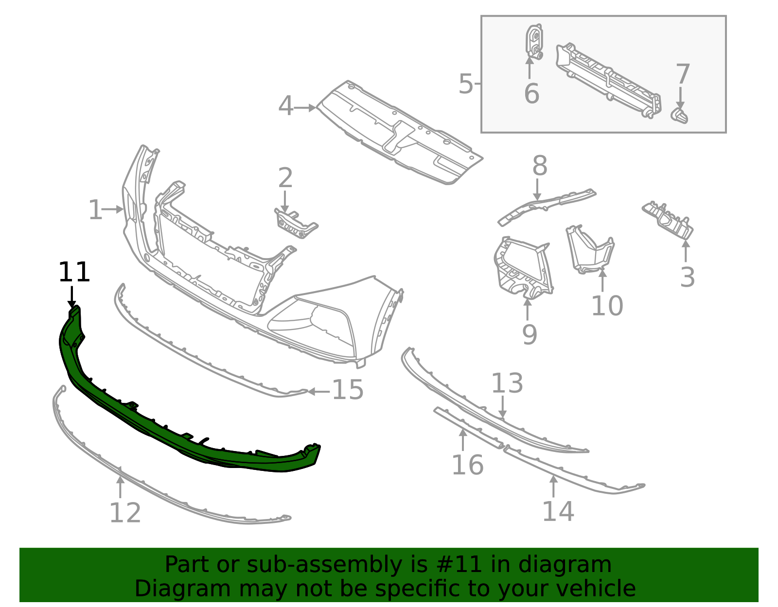 2022-2024 Hyundai Tucson Bumper Cover 86512-N9ZA1 | OEM Parts Online