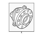 51750T1500 - Brakes: Hub Assembly for Hyundai Image