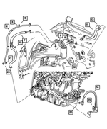5096291AA - : A/c Suction Line for Mopar Image
