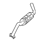 203500W005 - Exhaust: Resonator for Nissan: Pathfinder Image
