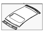 B2YK7060X - Body: Roof Panel for Mazda: Protege Image