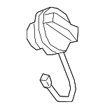 1711A078 - : Fuel Cap for Mitsubishi: Eclipse Cross, Mirage, Mirage G4, Outlander, Outlander Sport Image