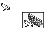 86350B1040 - Body: Grille Assembly for Hyundai Image