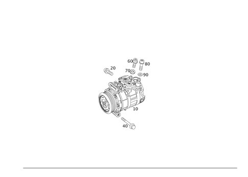 A/C Compressor for 2015 Mercedes-Benz G63 AMG #0