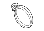 11658064568 - Exhaust: Pre-converter Clamp for BMW Image