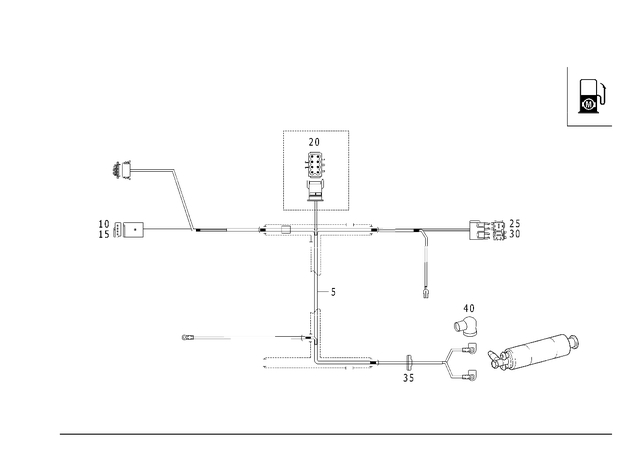 5404605 - Electrical Equipment and Instruments: Electric Line for Mercedes-Benz Image image