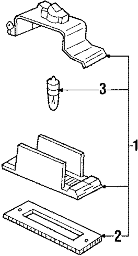 License Lamps for 1986 Porsche 944 #0