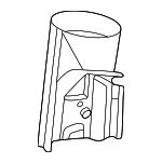 2236981600 - Body: Support Panel for Mercedes-Benz Image