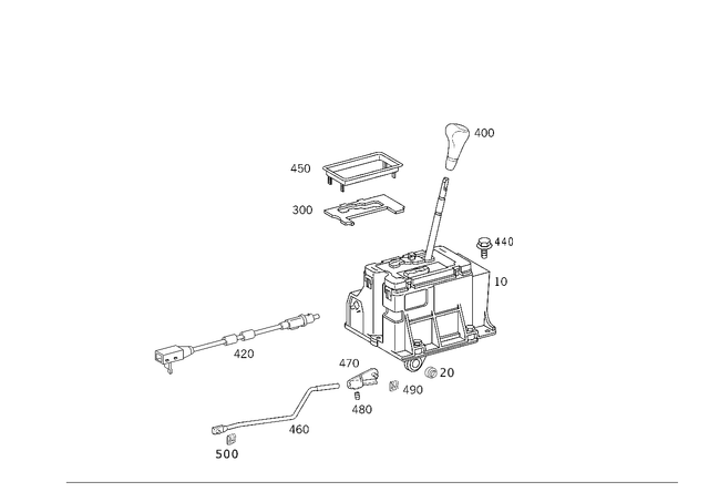 9944160 - MB Automatic Transmission: Bolt Lock for Mercedes-Benz Image