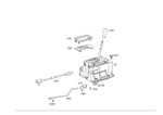 2102670524 - : Center Gearshift for Mercedes-Benz Image