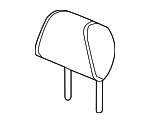8114030AA01ZA - Body: Headrest for Honda Image