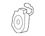858670C020 - Body: Temperature Controlled Seat Blower Motor for Lexus Image