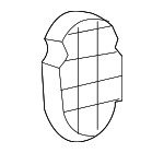 7213630040 - Body: Inner Cover Spacer for Lexus: GS300, GS430 Image