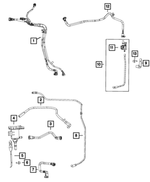 68072086AG - Emission Controls: Canister Purge Tube for Mopar Image