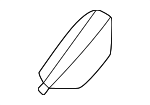 52107469679 - Body: Inner Finish Panel Cap for BMW Image