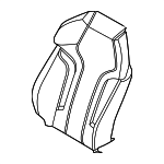 52108079418 - : Seat Back Cover for BMW Image