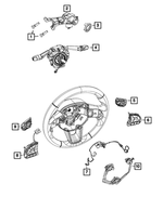 5YL23XSAAC - Electrical: Speed Control Switch for Jeep: Compass Image