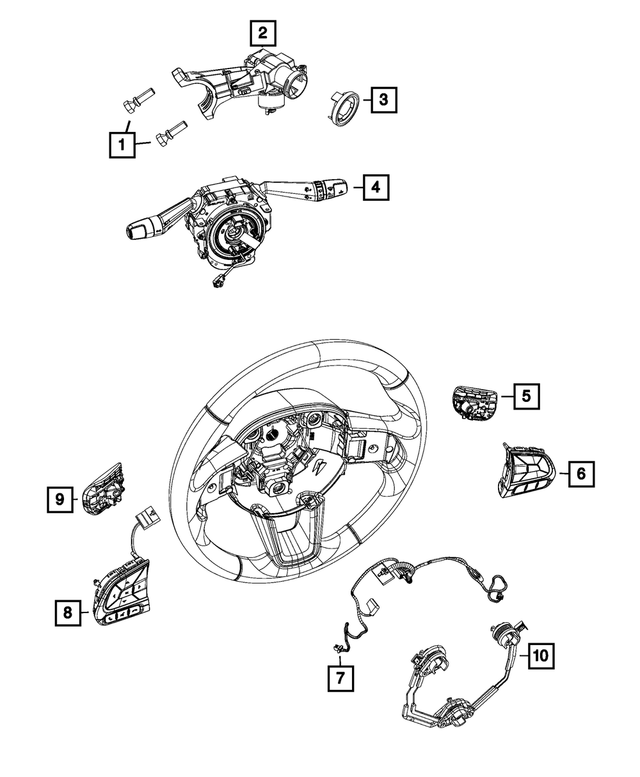 5YL24XSAAD - Electrical: Speed Control Switch for Mopar Image