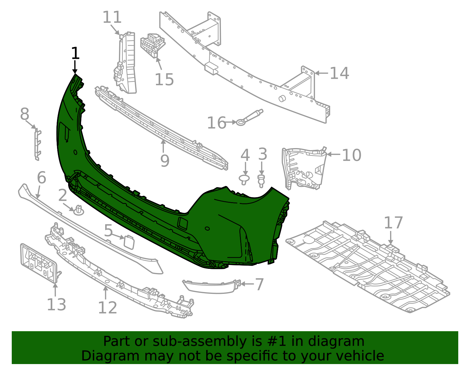 KMY6-50-030 - Bumper Cover - 2024-2025 Mazda CX-90 | Mazda Swag