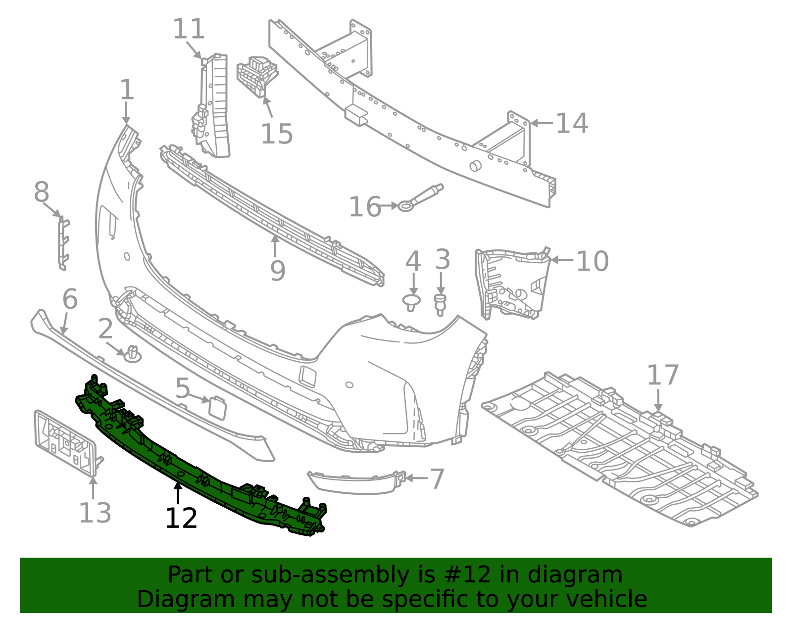 2024-2025 Mazda 2024 Mazda CX-90 - Stiffener KMV6-50-0S0A | Mazda