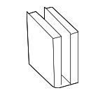 64115B78AA5 - HVAC: Filter Element for BMW Image