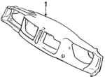 9151585 - Body: Radiator Support for Volvo: 850 Image