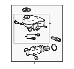 19431944 - : Master Cylinder for Cadillac: SRX Image