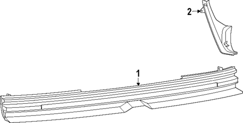 High Mounted Stop Lamp for 2025 Porsche Macan #0