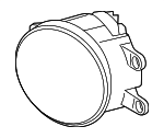 8121012240 - Electrical: Fog Lamp Assembly for Toyota: C-HR, Corolla, Corolla Cross, Highlander, Prius, Prius AWD-e, RAV4, RAV4 Prime, Venza Image