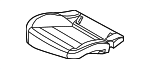 97052257206 - Body: Seat Cushion Pad for Porsche: Panamera Image