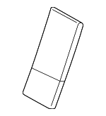 97052256100 - Body: Pad for Porsche Image