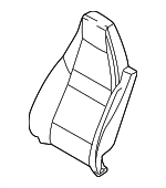 97052253111 - Body: Seat Back Pad for Porsche: Panamera Image