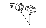 WHT001814B521 - Tire &amp; Wheel: Wheel Lug Bolt for Volkswagen Image