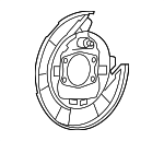 5191220AB - Brakes: Splash Shield for Chrysler: 200, Sebring | Dodge: Avenger, Caliber | Jeep: Compass, Patriot Image