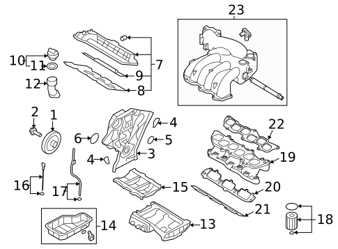 Intake for 2009 Kia Sorento #0