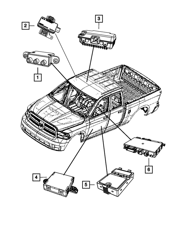 5026633AK - Electrical: Heated Seat Module for Mopar Image image