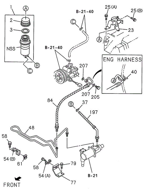 P.S. Control (Chassis) for 1999 Acura SLX #0