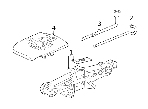 Jack & Components for 2010 Acura TSX #0