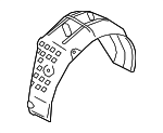 86822D4000 - Body: Wheelhouse Liner for Kia Image