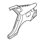 71504D4C00 - Body: Quarter Panel for Kia Image